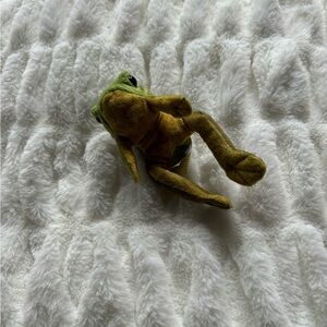 Folkmanis Mini Sitting Frog Finger Puppet